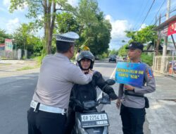 Polres Lombok Utara Gelar Operasi Zebra Rinjani 2025, Tekankan Disiplin Berlalu Lintas