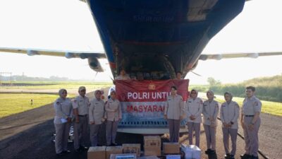 Gotong Royong untuk Saudara Kita: Polri Persilakan Masyarakat Menyalurkan Bantuan Logistik melalui Posko Pondok Cabe