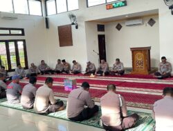 Polres Bima Kota Gelar Binrohtal Rutin untuk Tingkatkan Kebersamaan dan Profesionalisme