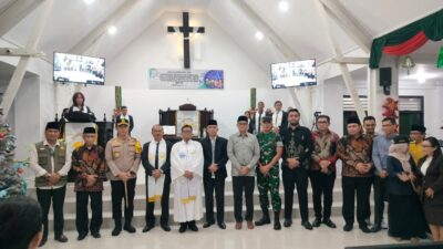Harmoni Natal, Forkopimda Kota Mataram Turun Langsung