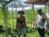 Polres Lombok Barat Sulap Lahan Tidur Jadi Pekarangan Bergizi