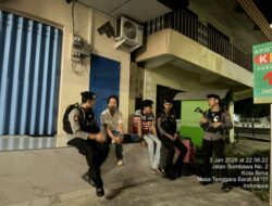 Sat Samapta Polres Bima Kota Intensifkan Patroli Blue Light Jaga Kamtibmas