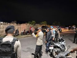 Menekan dan Minimalisir Potensi Guankamtibmas di wilayah hukumnya Polseksubsektor Palibelo Tingkatkan Patroli Malam