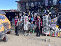 Intensifikan Patroli Sat-samapta Polres Bima Mencegah Aksi Kejahatan dan Imbau Warga Jaga Kamtibmas