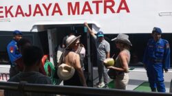 Polairud Polres Lobar Amankan Operasional Fast Ferry di Senggigi