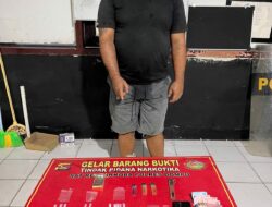 Satresnarkoba Polres Dompu Ungkap Kasus Sabu di Desa Soro Barat