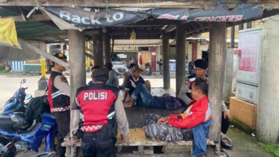 Patroli Dialogis di Gerung, Polres Lombok Barat Sosialisasi Inovasi KEMOS