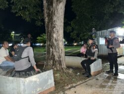 ‎Cegah Kejahatan 3C, Unit Turjawali Sat Samapta Polres Bima Kota Gelar Patroli Dini Hari