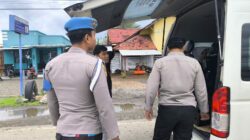 Polsek KPL Tano Gelar KRYD di Pelabuhan Poto Tano, Antisipasi Gangguan Kamtibmas