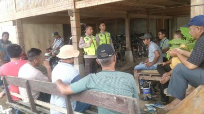 Polsek Seteluk Laksanakan Patroli Dialogis Hebat, Wujudkan Kamtibmas Kondusif