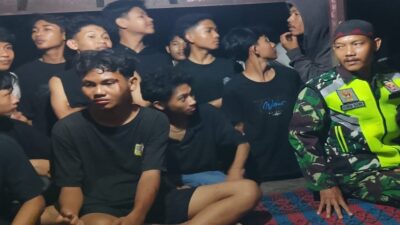 Babinsa Gapuk Hadir sebagai Penengah Pasca Perkelahian Remaja