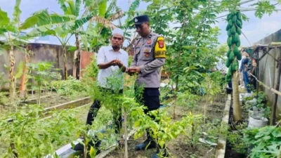 Polri Dorong Ketahanan Pangan di Desa Bajur Lombok Barat