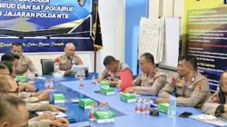 Anev Bulanan Ditpolairud dan Satpolairud Polres Jajaran Polda NTB