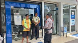 Patroli Dialogis SPKT II Polsek Pringgarata, Perkuat Pengamanan Objek Vital di BRI Unit Pringgarata