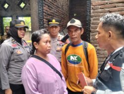 Polsek Rasanae Timur Polres Bima Kota Datangi TKP Kebakaran, Imbau Warga Waspadai Kelalaian Listrik dan Api Terbuka