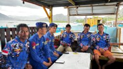 SILATURAHMI DENGAN SAHABAT POLAIRUD NTB DAN PEMBERIAN HIMBAUAN KESELAMATAN SAAT BERLAYAR DI WILAYAH PERAIRAN