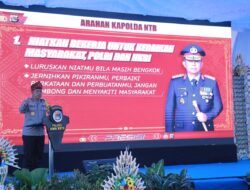 Kunjungan Kerja Kapolda NTB di Polres Bima Kota, Tekankan Disiplin, Loyalitas, dan Profesionalisme Personel