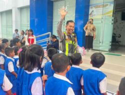 Polres Lombok Barat Kenalkan Disiplin Lantas ke Siswa TK