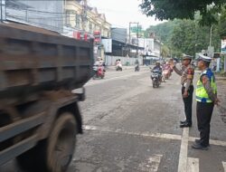 Sat Lantas Polres Bima Kota Laksanakan Rawan Pagi, Antisipasi Kemacetan dan Laka Lantas