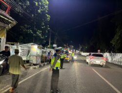 Polres Bima Kota Laksanakan Patroli dan Pengamanan Sholat Tarawih, Pastikan Ibadah Berjalan Aman dan Kondusif