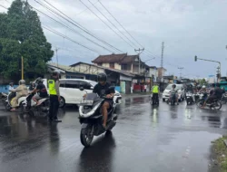 Satlantas Polres Lombok Barat Perketat Pengamanan Ngabuburit