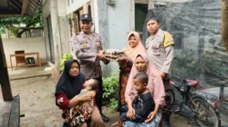 Aksi Satu Personel Satu Telur Polsek Kediri Sasar Balita Banyumulek