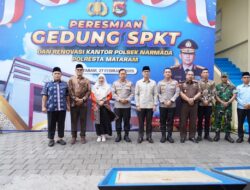 Kapolda NTB Resmikan Gedung SPKT Polresta Mataram, Tegaskan Komitmen Pelayanan Presisi