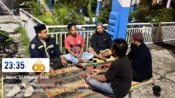 Bhabinkamtibmas Manggemaci Imbau Warga Jaga Harkamtibmas dan Tidak Nyalakan Petasan di Bulan Suci Ramadhan 1447 H