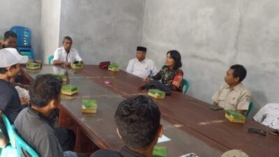 Silaturahmi Babinsa dan Linmas Jaga Kondusifitas Wilayah