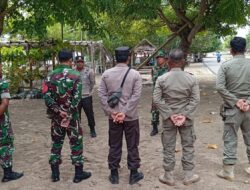 Polsek Jerowaru Gelar Patroli Pariwisata, Amankan Libur Lebaran Ketupat di Kawasan Pantai