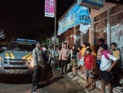 Jaga Kamtibmas di Bulan Ramadhan, Polsek Wawo Laksanakan Patroli dan Pengamanan Shalat Tarawih