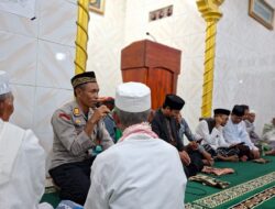 Ramadhan Kondusif, Kapolsek Sape Bersama Muspika Kecamatan Sape Laksanakan Safari Ramadhan di Masjid At Takwa Desa Sari