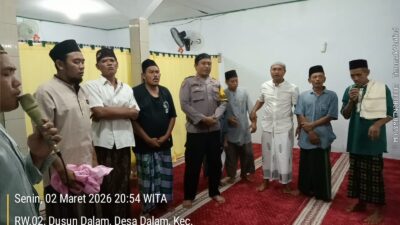 Wujudkan Ramadan Damai, Polsek Alas Intensifkan Patroli Kerukunan Umat Beragama di Musholah Al-Ikhlas