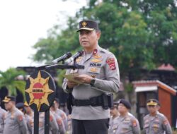 1 SSK Brimob NTB Kembali dari BKO Polda Aceh, Wakapolda Pimpin Upacara Penyambutan