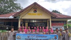 Polsek Hu’u dan Bhayangkari Bagikan 300 Takjil, Pererat Kebersamaan di Bulan Suci Ramadhan