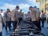 Pastikan Penggunaan Sesuai Prosedur, Kapolres Bima Kota Cek Senpi Personel