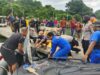 Sat Polairud Polres Sumbawa Evakuasi Jenazah Laki-Laki Tanpa Identitas di Perairan Tanjung Menangis