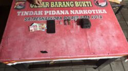 Tim Opsnal Sat Resnarkoba Polres Bima Kota Amankan Dua Terduga Pengedar Sabu di Lambu