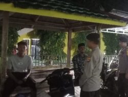 Polsek Wawo Polres Bima Kota Laksanakan Patroli Menjelang Sahur, Imbau Pemuda Tidak Buat Kegaduhan