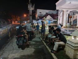 Bhabinkamtibmas Polres Bima Kota Patroli dan Himbau Muda-Mudi Hindari Balap Lari Liar