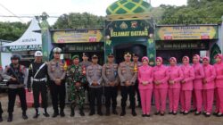 Kapolres Bima Kabupaten didampingi Ketua Bhayangkari Cek Kesiap siagaan Pos Pelayanan Terpadu Operasi Ketupat Rinjani 2026