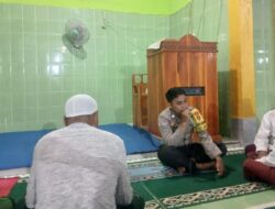 Taraweh Bersama, Bhabinkamtibmas Polsek Woha Imbau Para Pemuda Berperan Aktif Jaga Stabilitas Kamtibmas
