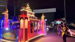 PAWAI TAKBIR KELILING IDUL FITRI 1447 H DI DOMPU BERLANGSUNG MERIAH, AMAN DAN KONDUSIF