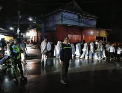 Semarak Idul Fitri 1447 H: Personel Gabungan Kawal Ketat Pawai Takbir Keliling di Alas