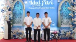 Momentum Idul Fitri 1447 H Perkuat Sinergitas, Kapolres Bima Kabupaten didampingi Ketua Bhayangkari Silahturahmi di Kediaman Bupati dan wakil Bupati Bima