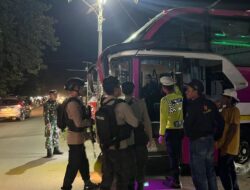 Operasi Ketupat Rinjani Polres Bima Kabupaten, Cegah Kemacetan Arus Lalulintas dan Guankamtibmas Pos PAM Tente Intensifikan Patroli