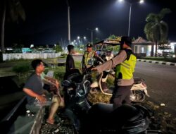 *Patroli Dialogis Polsek Taliwang, Ajak Warga Jaga Kamtibmas*