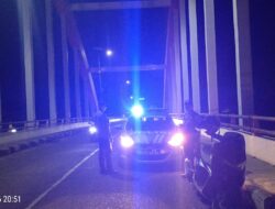 Patroli Blue Light Polsek Labuan Badas Sasar Jembatan Samota Hingga Pusat UMKM