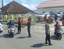 Polres Sumbawa Kawal Ketat Perayaan Minggu Palma di Gereja Katolik Paroki Sang Penebus