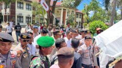 Aksi Unjuk Rasa di PN Dompu Berjalan Kondusif, Polisi Lakukan Pengamanan Maksimal